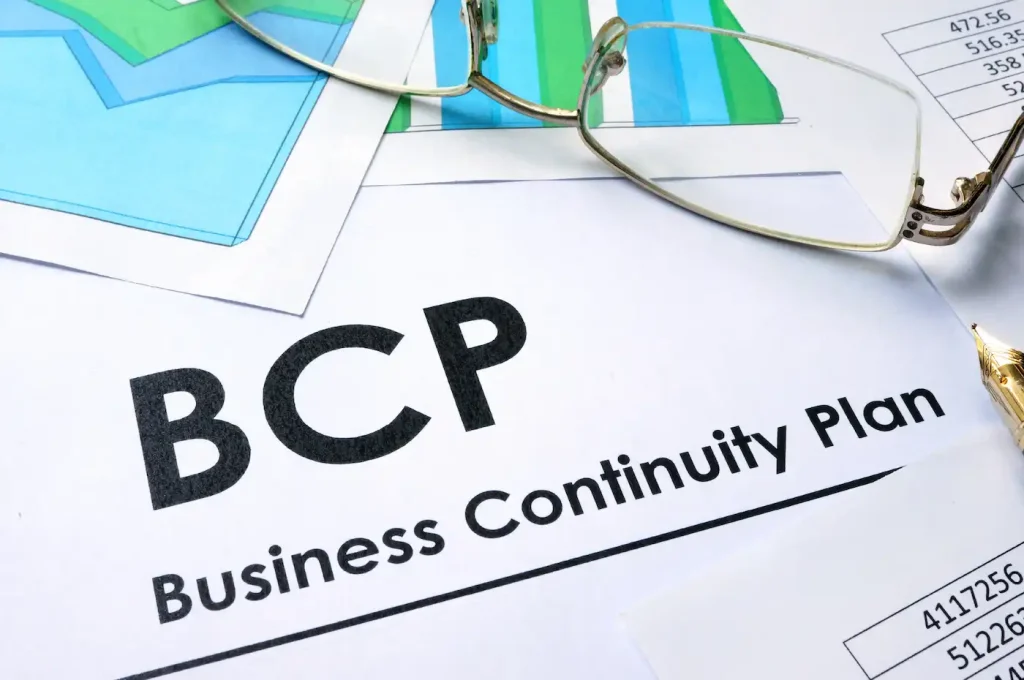 ส่วนหนึ่งของการวางแผนความต่อเนื่องทางธุรกิจ (BCP)
